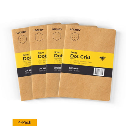 A5 Dot Grid (4-pack)